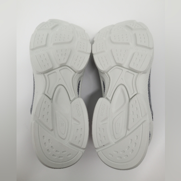 Ecco Biom Street Lace Sneakers in Titanium Black - Picture 5 of 6